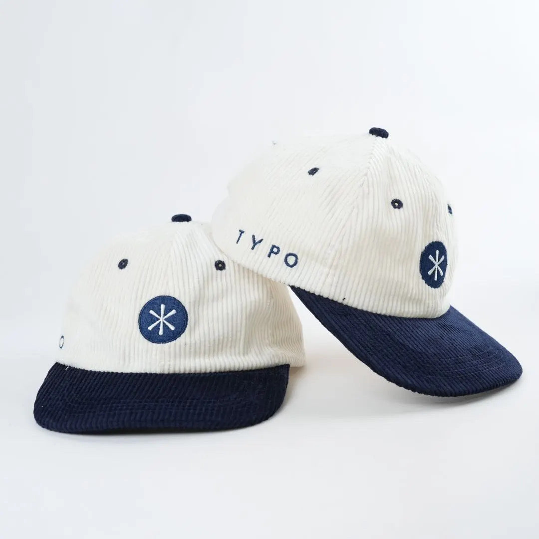Typo Corduroy Caps