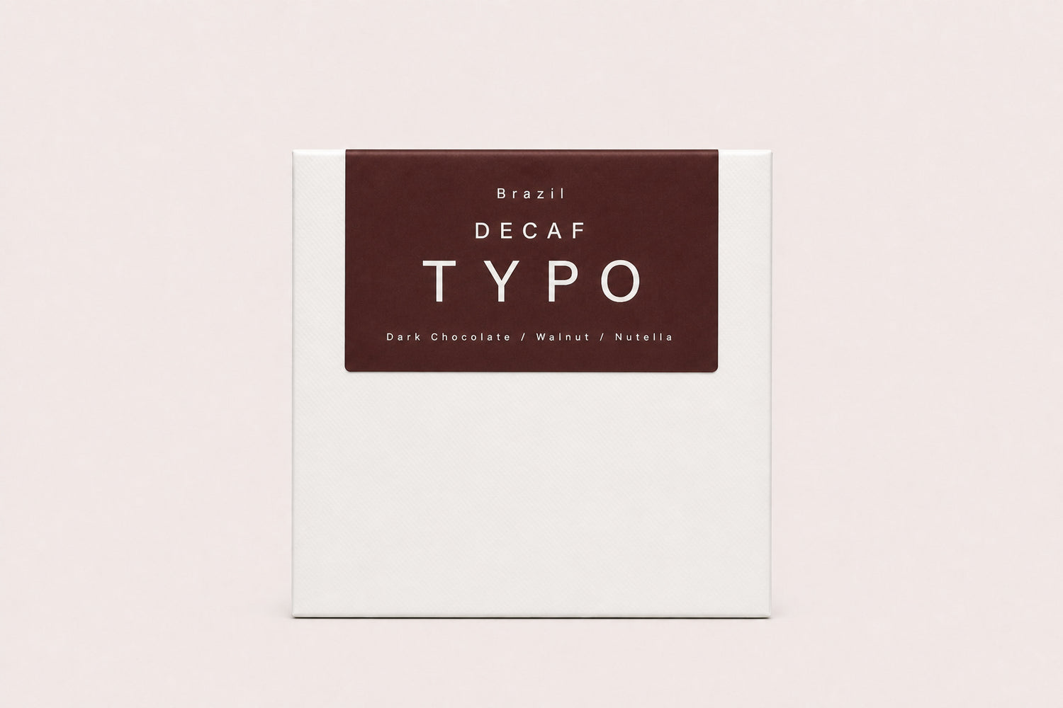 Typo Decaf Brazilian coffee