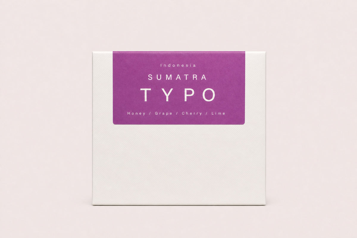 Sumatra Indonesian coffee by Typo Coffee
