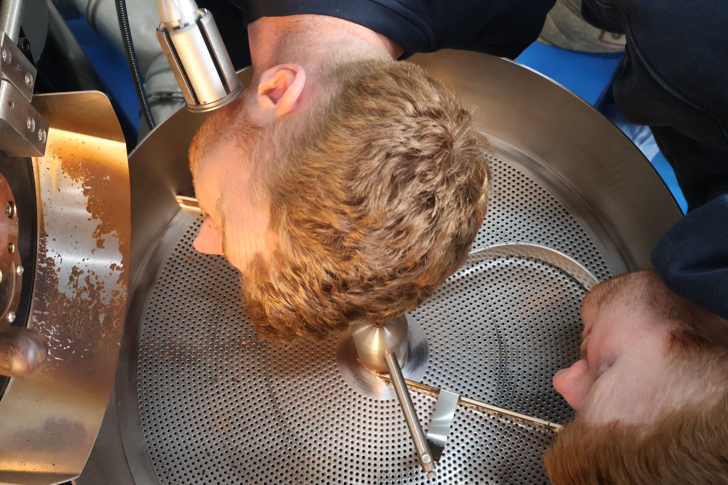 Typo Coffee roaster selecting seasonal coffees for the Tempo Discovery subscription